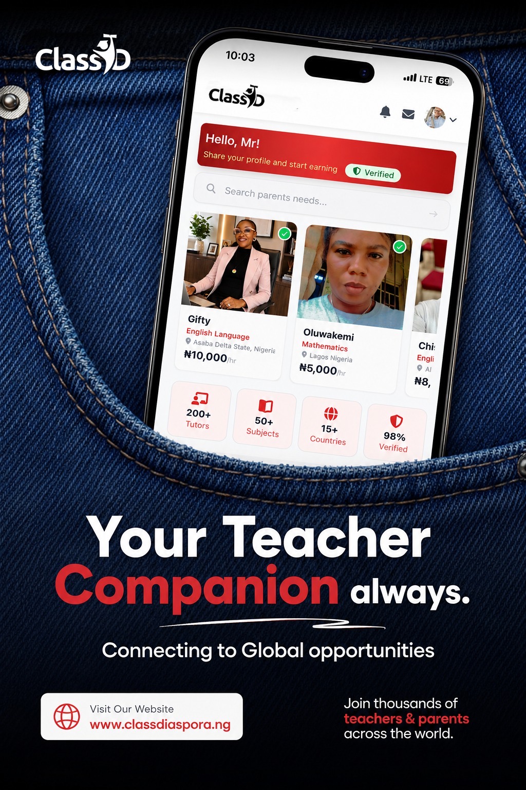 Your Teacher Companion always